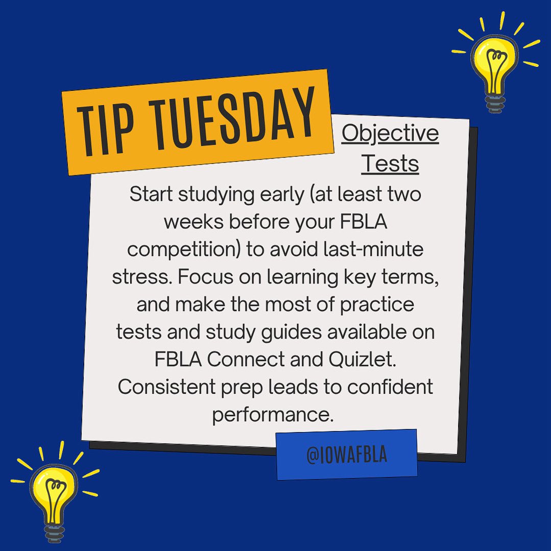 Know it. Show it. Score it at FBLA Nationals.