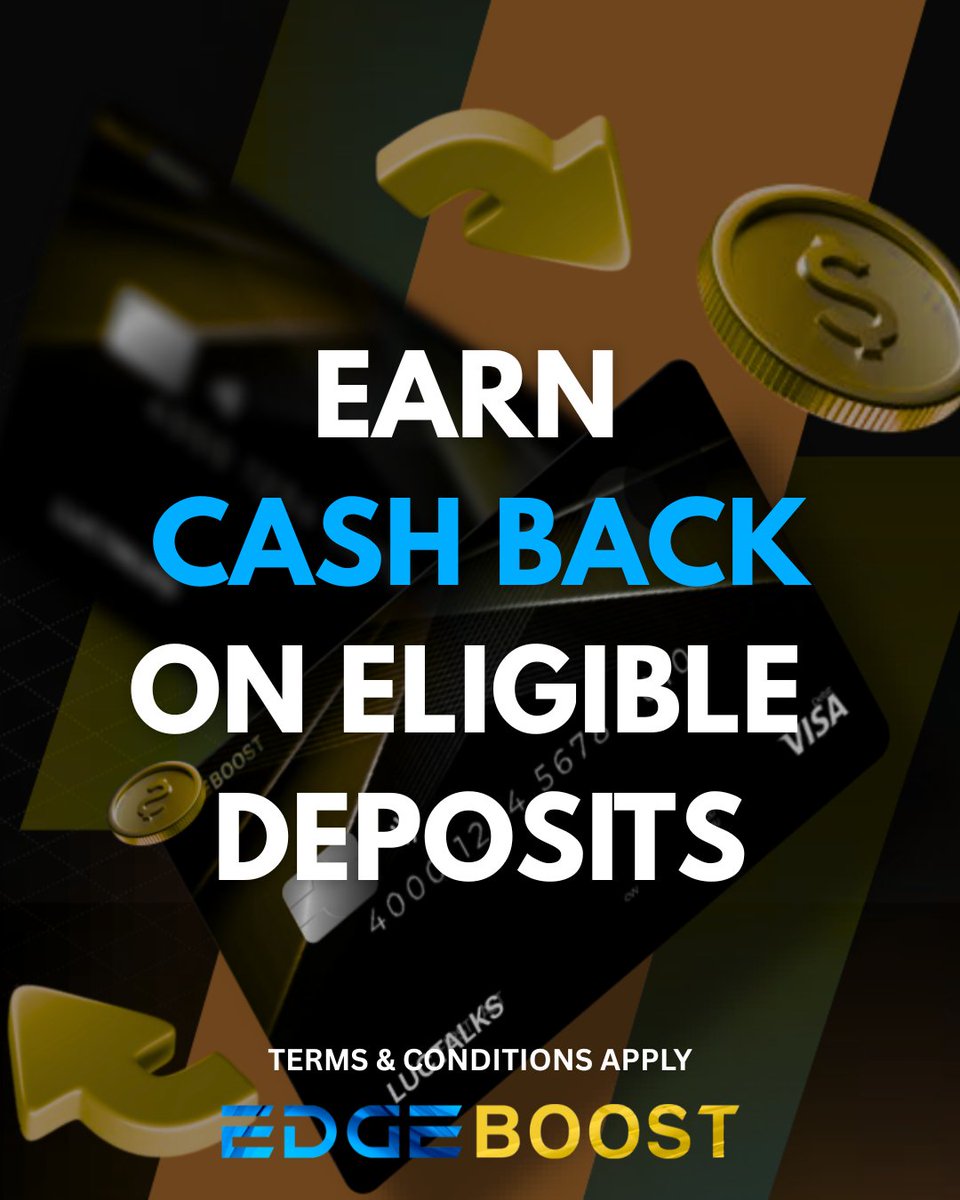edgeboostbets's tweet image. Earn CASH BACK on eligible deposits!
Terms & Conditions Apply