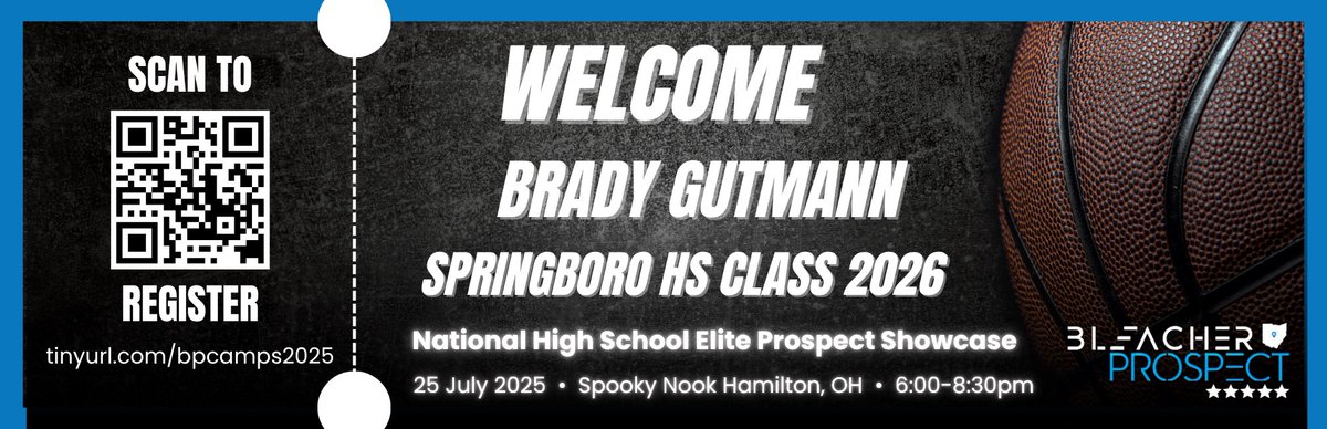 Bleacher Prospect (@bleacherprospec) on Twitter photo Welcome Brady Gutmann of Springboro HS to our National High School Elite Prospect Showcase at Spooky Nook in Hamilton on July 25th from 6:00pm-8:30pm
Get Registered to join him:
tinyurl.com/bpcamps2025
<a href="/NEO_Spotlight/">T.J. Peatross</a> <a href="/_MikeRoth/">Michael Roth</a> <a href="/BradyGutmann/">Brady Gutmann 2026</a> Welcome Brady Gutmann of Springboro HS to our National High School Elite Prospect Showcase at Spooky Nook in Hamilton on July 25th from 6:00pm-8:30pm
Get Registered to join him:
tinyurl.com/bpcamps2025
<a href="/NEO_Spotlight/">T.J. Peatross</a> <a href="/_MikeRoth/">Michael Roth</a> <a href="/BradyGutmann/">Brady Gutmann 2026</a>