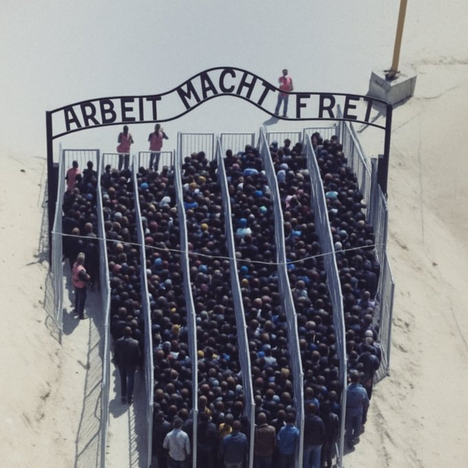 Arbeit macht frei, habibis