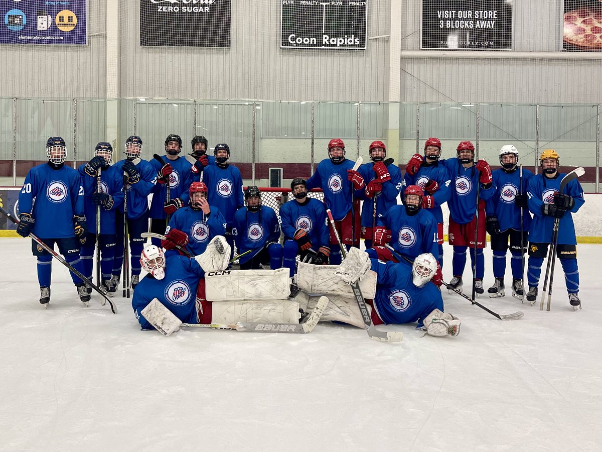 The Jr. Americans dominated the 2025 NAHL Prospects Challenge in Blaine, Minnesota! 🤩

Led by our staff, the Jr. Amerks NAHL U16 (in white) &amp; U18 Prospect Teams (in blue) combined for a 6-2-0 record! 

Congratulations on the winning weekend boys! #LetsGetRowdy