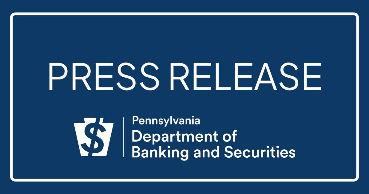 Just posted: Pennsylvania Department of Banking and Securities Announces June Consumer Financial Protection Events to Help Pennsylvanians Invest Wisely and Avoid Fraud

Read more in our Newsroom ➡️ bit.ly/4jjpUu7