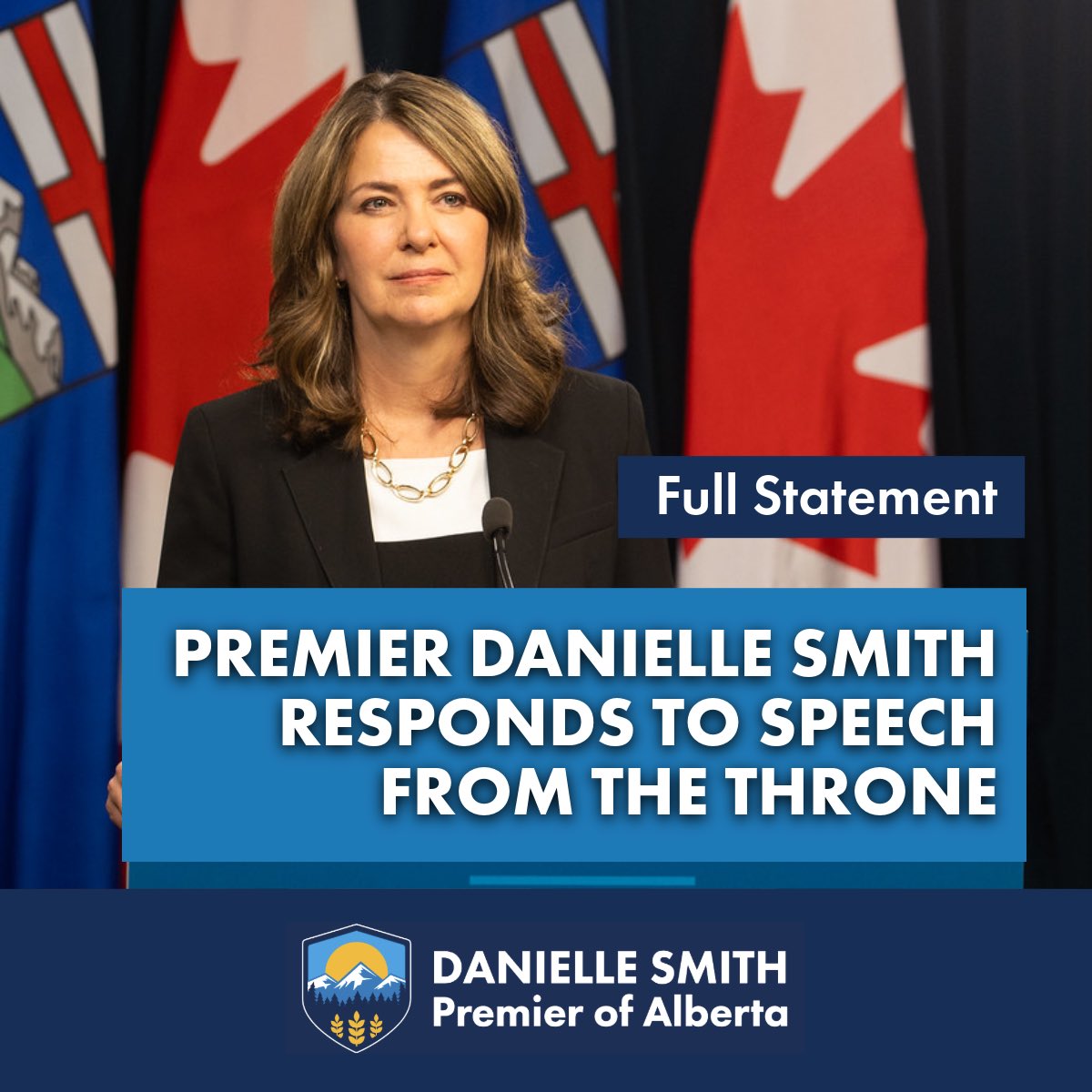 Albertans need to see the federal government reset its relationship with Alberta starting with a clear commitment to work with Alberta to build an oil pipeline to the northwest BC coast as well as repealing the emissions cap, Bill C-69, the tanker ban, and the net-zero