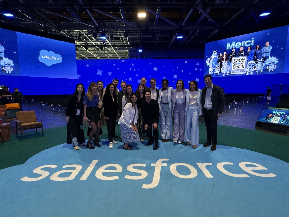 📷 Honored to be featured during the <a href="/salesforce/">Salesforce</a>  Agentforce World Tour Paris 🇫🇷
Even though I wasn’t physically in Paris, being part of the global Salesforce community’s visual storytelling was incredibly meaningful. 
#Agentforce #Salesforce #AI #CustomerSuccess #SalesforceMVP