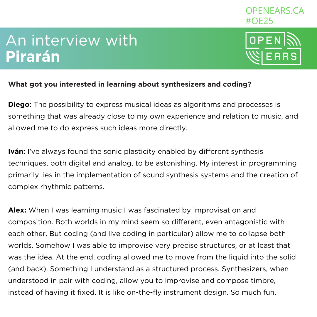 Open Ears Festival tweet media