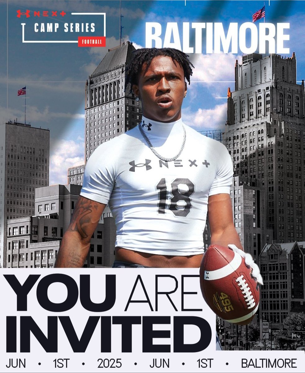 Dylan Eaton (@dylaneaton2027) on Twitter photo Extremely blessed to receive an invite to the Under Armour Camp in Baltimore. ππΏ #UANEXT #underarmour #baltimore
Thank you <a href="/UANextFootball/">All-America Game</a>
<a href="/TheUCReport/">Billy Tucker</a> <a href="/DemetricDWarren/">Demetric D. Warren</a> Extremely blessed to receive an invite to the Under Armour Camp in Baltimore. ππΏ #UANEXT #underarmour #baltimore
Thank you <a href="/UANextFootball/">All-America Game</a>
<a href="/TheUCReport/">Billy Tucker</a> <a href="/DemetricDWarren/">Demetric D. Warren</a>