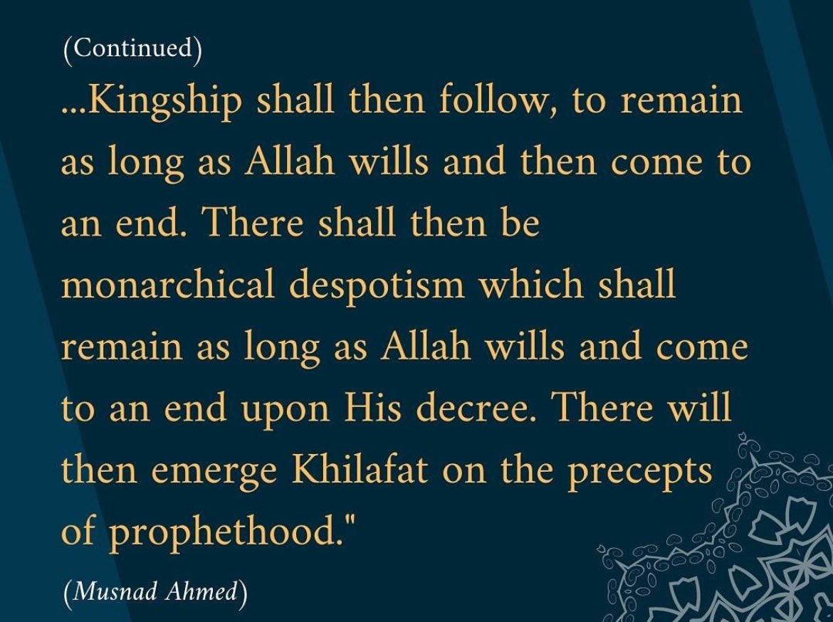 #Khilafat , A Divine Decree of Allah The Almighty