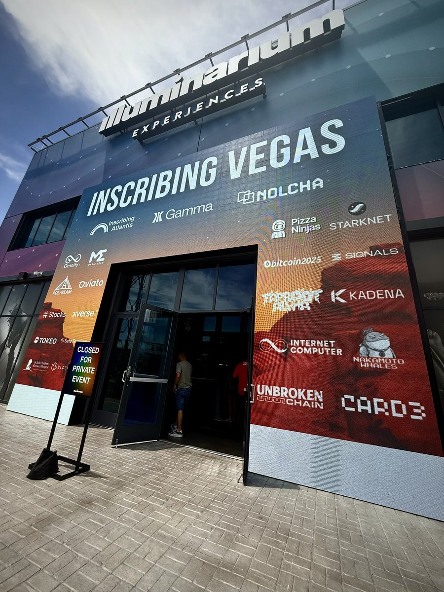 pawellwitt (@pawellwitt) on Twitter photo GM from Inscribing Vegas (<a href="/InscribAtlantis/">Inscribing Atlantis</a> ) another great event organized by <a href="/ordevents/">Inscribing Vegas | May 27 ๐ฐ</a> x <a href="/NolchaShows/">NOLCHA</a> x <a href="/trygamma/">Gamma.io</a> ๐ง๐บ๐ธ
If you couldnโt make it to Vegas, check out livestream brought to you <a href="/polybeaming/">PolyBeam</a> (link in post below) ๐ GM from Inscribing Vegas (<a href="/InscribAtlantis/">Inscribing Atlantis</a> ) another great event organized by <a href="/ordevents/">Inscribing Vegas | May 27 ๐ฐ</a> x <a href="/NolchaShows/">NOLCHA</a> x <a href="/trygamma/">Gamma.io</a> ๐ง๐บ๐ธ
If you couldnโt make it to Vegas, check out livestream brought to you <a href="/polybeaming/">PolyBeam</a> (link in post below) ๐