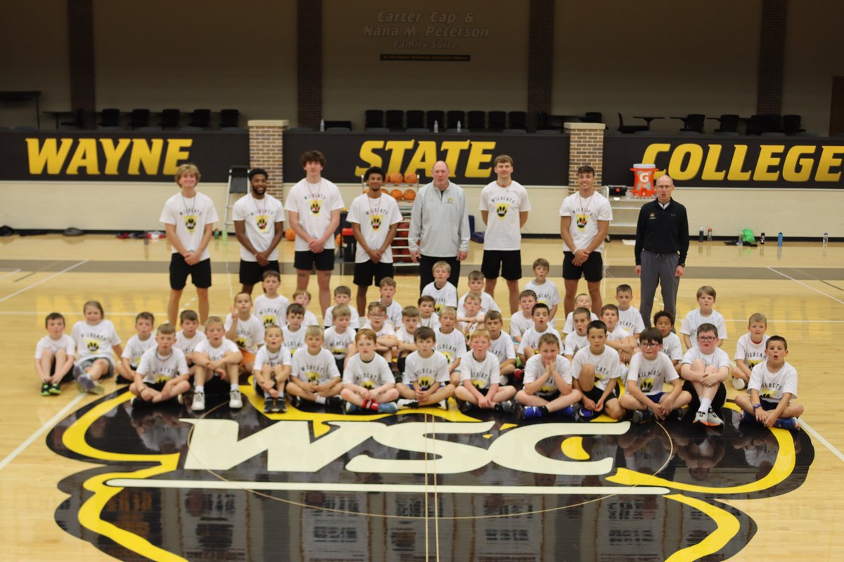 Wayne State Wildcats (@wscwildcats) on Twitter photo Day 1 of the <a href="/WayneStateMBB/">Wayne State MBB</a> Boys Basketball Skills Camp is coming to a close. Morning (Grades 1-4) and afternoon (Grades 5-9) group photos. #PlayforthePaw Day 1 of the <a href="/WayneStateMBB/">Wayne State MBB</a> Boys Basketball Skills Camp is coming to a close. Morning (Grades 1-4) and afternoon (Grades 5-9) group photos. #PlayforthePaw