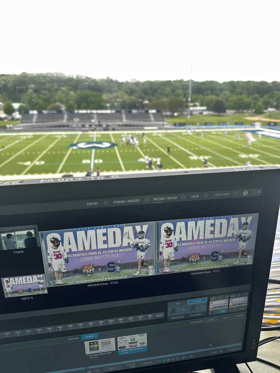 Watch the Boys FCIAC Lax Semis live on <a href="/NCTV78/">NCTV 78</a> - #3 Ridgefield vs #2 Staples youtube.com/live/iTUexvk7T…

#ctlax #lacrosse #playoffs