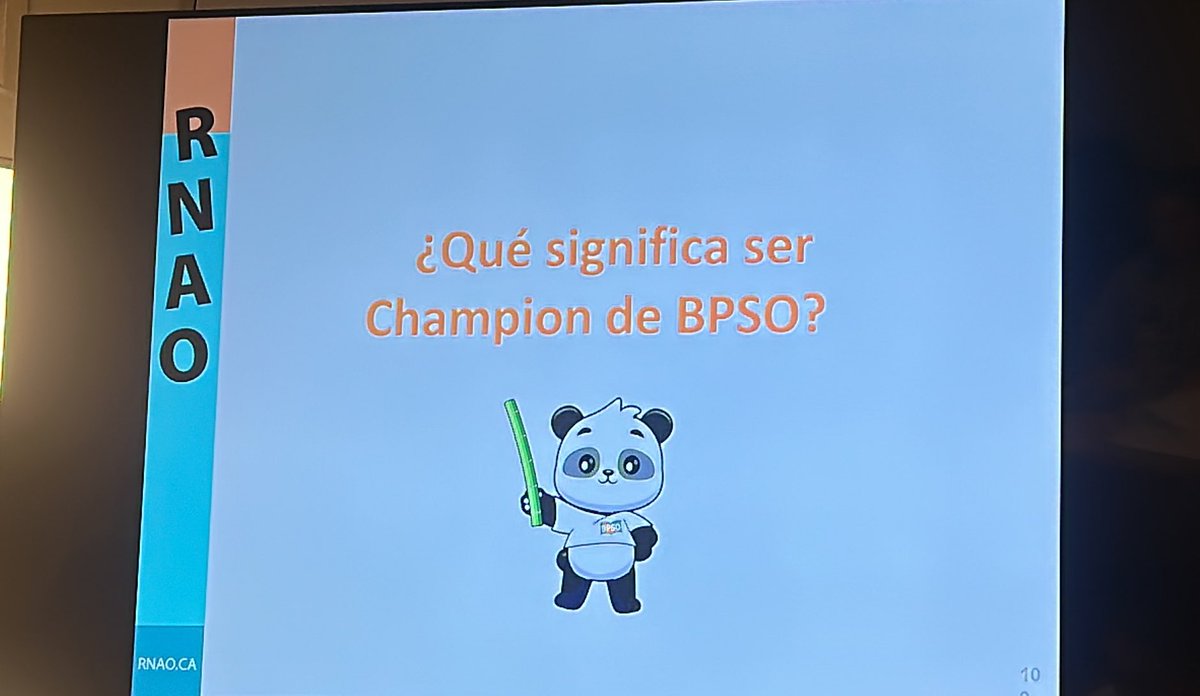 ¿Qué significa ser Champion BPSO? <a href="/RNAO/">RNAO</a> <a href="/BPSOUCCHRISTUS/">BPSO UC CHRISTUS</a> <a href="/Ale_SilvaV/">Alejandra Silva</a> #BPSO