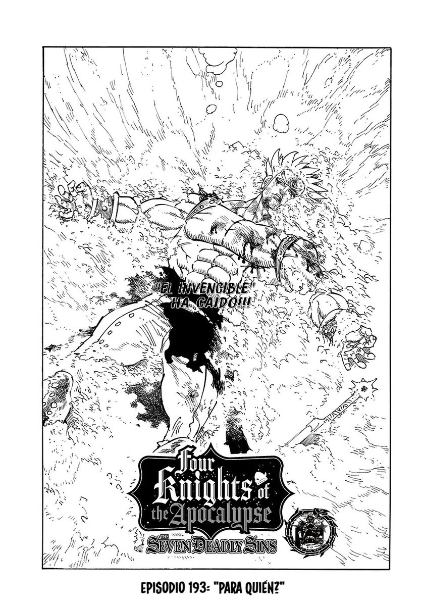 glorypercival's tweet photo. LOS CUATRO JINETES DEL APOCALIPSIS CAPITULO 193: "PARA QUIรN"TRADUCIDO 4KISHIENZO MANGA #้ป็คบ้ฒใฎๅ้จๅฃซ #GLORYPERCIVAL #FOURKNIGHTSOFTHEAPOCALYPSE #MOKUSHIROKUNOYONKISHI #4KISHI193 https://t.co/k5kJUQKri9