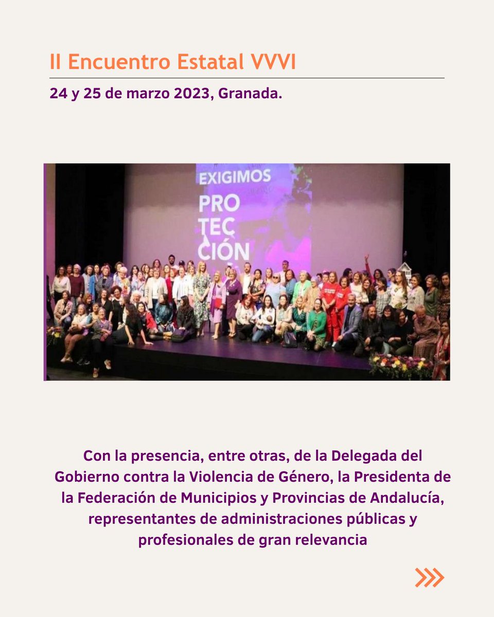 encuentrovvvi's tweet photo. ✨ Desde su primera edición, los #EncuentrosVVVI se han convertido en un hito anual de referencia en España.
🔗 Nos acompañas? #TeNecesitamos. #NosNecesitamos. #Protege lo que importa
📍El jueves 29 se cierra el plazo de inscripciones.
Participa: https://t.co/jVZAXpa5p7 https://t.co/pYgTxmvAFe