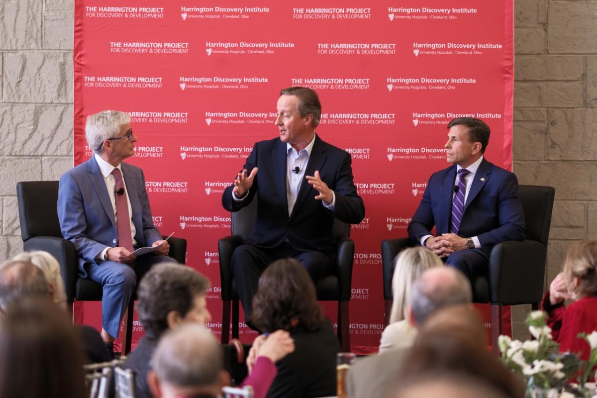 Daniel I. Simon, M.D. (@dansimonmd) on Twitter photo During <a href="/HarringtonDI_UH/">Harrington Discovery Institute</a>'s 12th annual scientific symposium, it was my privilege to join former British Prime Minister David Cameron, <a href="/OHRareDisease/">Oxford-Harrington Rare Disease Centre</a> Advisory Council Chair, and <a href="/IAmBiotech/">Biotechnology Innovation Organization</a> CEO John F. Crowley, Advisory Council member, for a fireside chat. Outstanding discussion. During <a href="/HarringtonDI_UH/">Harrington Discovery Institute</a>'s 12th annual scientific symposium, it was my privilege to join former British Prime Minister David Cameron, <a href="/OHRareDisease/">Oxford-Harrington Rare Disease Centre</a> Advisory Council Chair, and <a href="/IAmBiotech/">Biotechnology Innovation Organization</a> CEO John F. Crowley, Advisory Council member, for a fireside chat. Outstanding discussion.