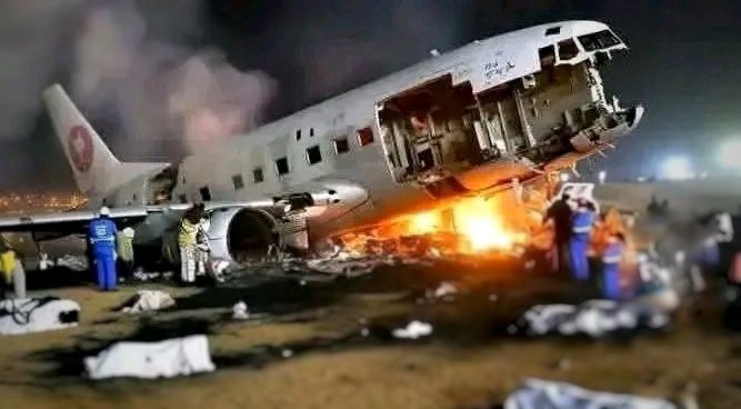 Mauritanian Hajj flight crashes en route to Saudi Arabia, all 210 passengers  confirmed dead 😥

May Allah grant them jannat ul firdos