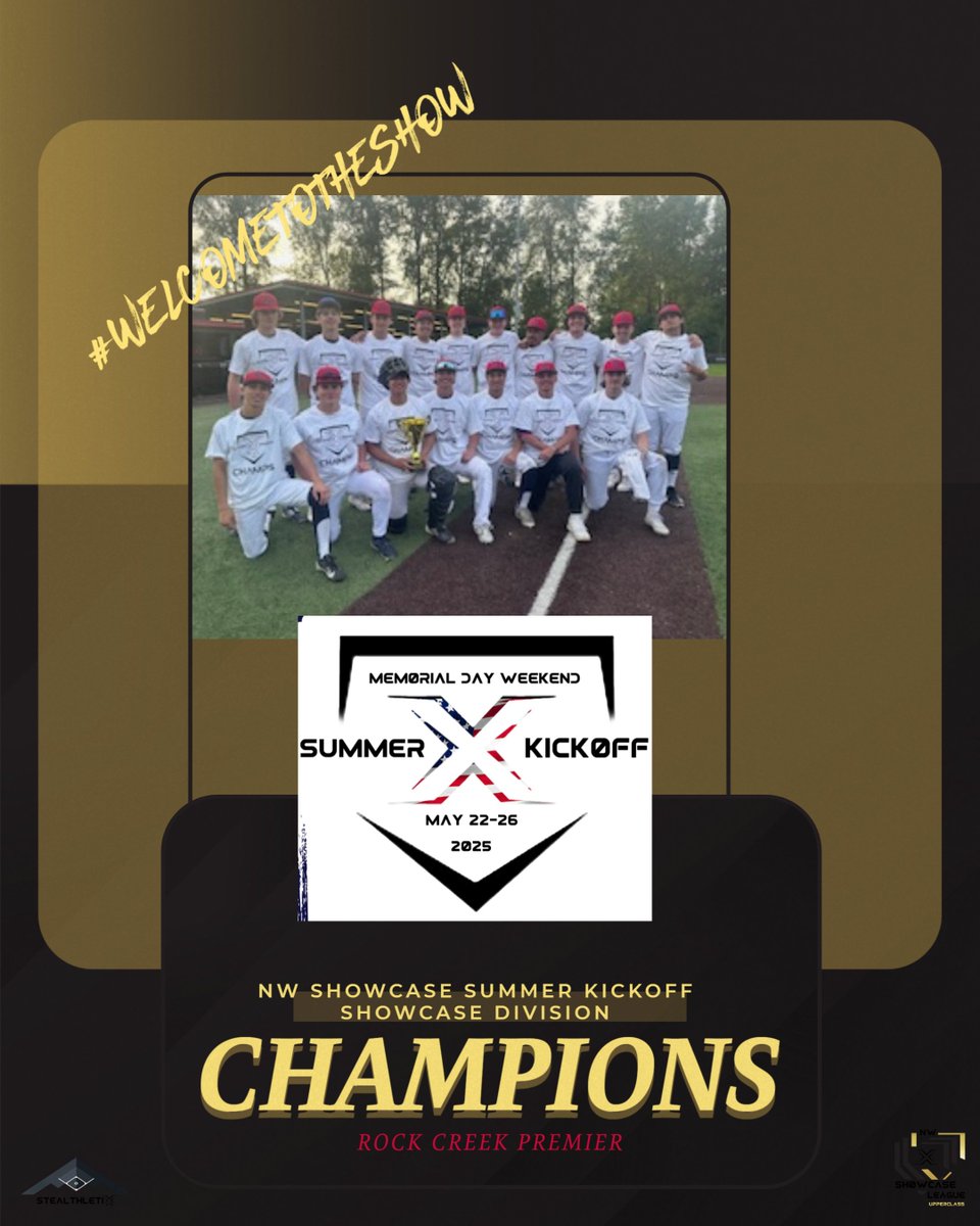 Congratulations <a href="/RCS18UPremier/">Rock Creek Select 18U Premier</a>
tournament champions Showcase division!