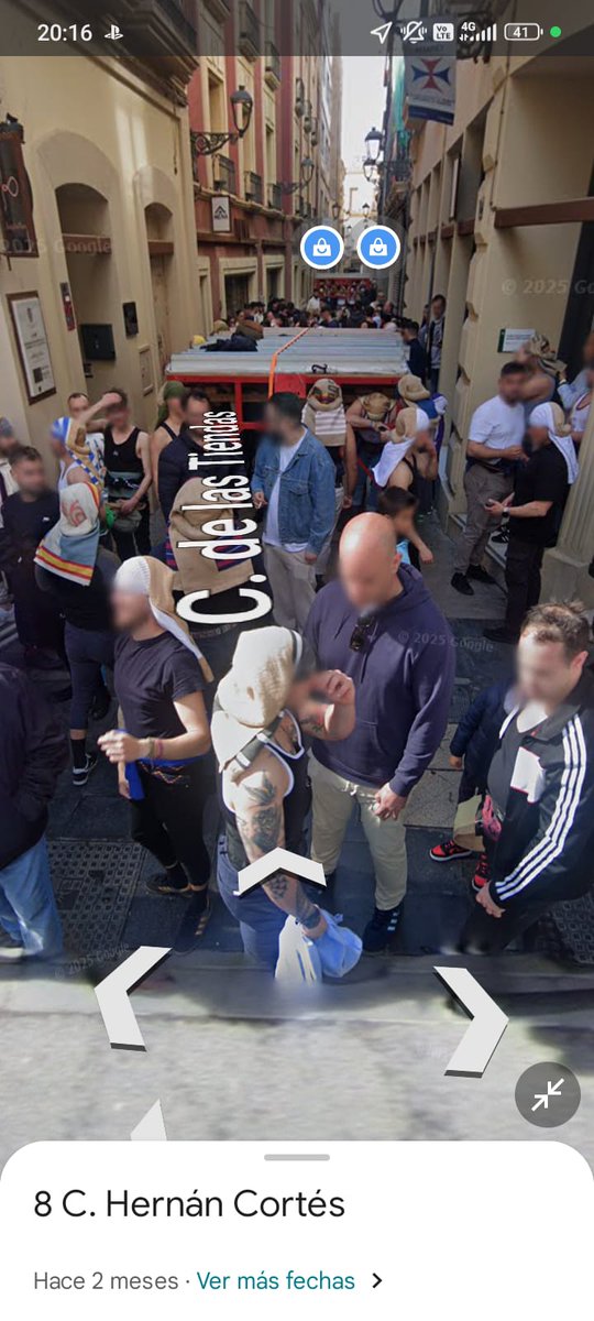 📍 ¡Ojo a lo que nos hemos encontrado dando un paseo por nuestro casco histórico a través de Google Maps!