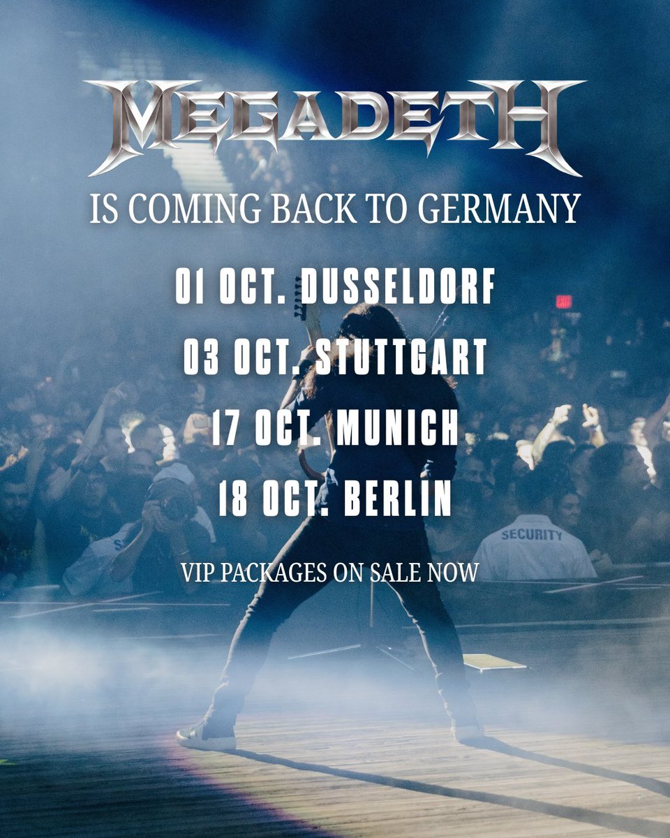 Megadeth tweet media