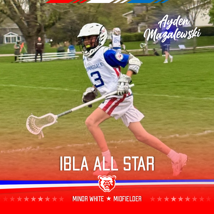 Congratulations to Ayden Mazalewski on his selection as an IBLA All Star!