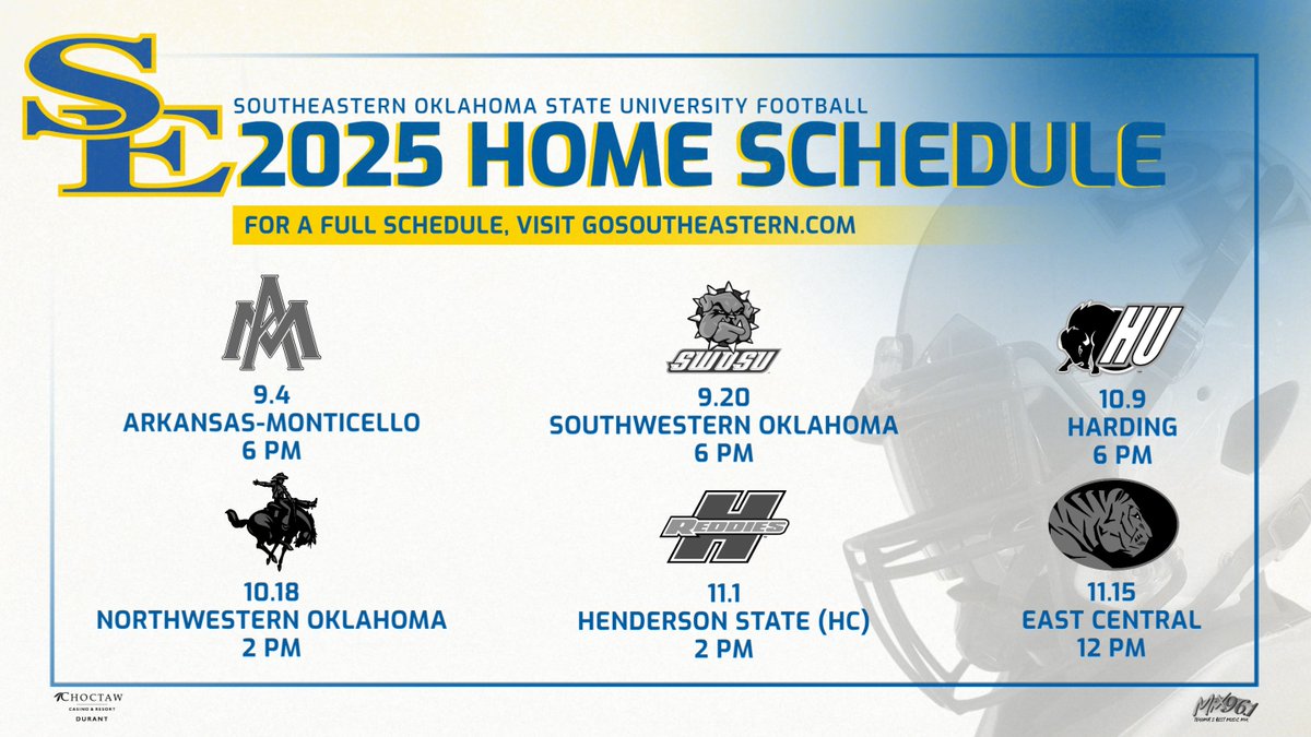 Southeastern Athletics (@gosoutheastern) on Twitter photo We are 1⃣0⃣0⃣ days away from the start of the Savage Storm Football season! Make plans to be at Paul Laird Field at Spend Life Wisely Stadium this fall! To see the full schedule, visit GoSoutheastern.com.
#TakeCover | <a href="/SoutheasternFB/">Savage Storm Football</a> We are 1⃣0⃣0⃣ days away from the start of the Savage Storm Football season! Make plans to be at Paul Laird Field at Spend Life Wisely Stadium this fall! To see the full schedule, visit GoSoutheastern.com.
#TakeCover | <a href="/SoutheasternFB/">Savage Storm Football</a>