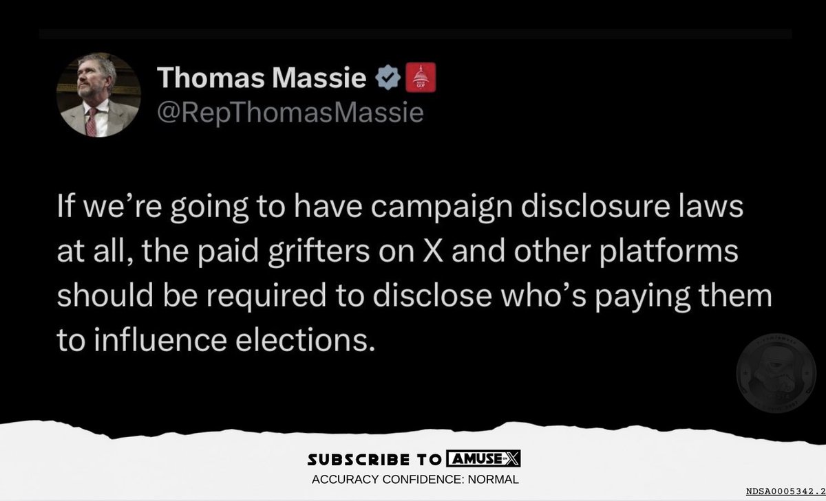Harold__Finch (@haroldwren22) on Twitter photo Iโve been eligible for monetization for months now, <a href="/RepThomasMassie/">Thomas Massie</a> & i refuse to turn that feature on.
Im not paid, like some of the influencers defending you, like Pushaw & others.
Thatโs why i have the ability to say things as they areโ like the fact you are a backstabbing, Iโve been eligible for monetization for months now, <a href="/RepThomasMassie/">Thomas Massie</a> & i refuse to turn that feature on.
Im not paid, like some of the influencers defending you, like Pushaw & others.
Thatโs why i have the ability to say things as they areโ like the fact you are a backstabbing,