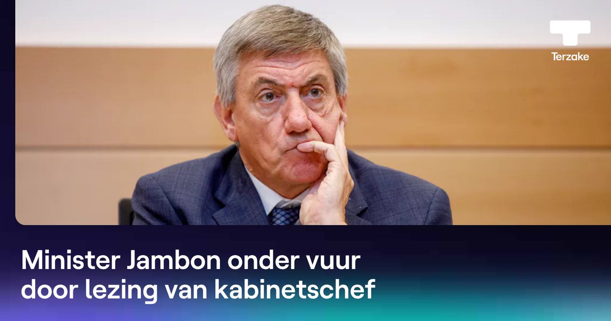 Terzake (@terzaketv) on Twitter photo Vanavond in #terzaketv: Kritiek op financiële lezing van kabinetschef Jambon, <a href="/BeneCoussement/">Benedikte Coussement</a>. Is bezoek Charles III aan Canada hint naar Trump? <a href="/harry_depaepe/">Harry De Paepe</a>. Wilders dreigt regering op te blazen, <a href="/noorlanderarjan/">Arjan Noorlander</a>. En hoe de beuk redden van droogte? Om 20u met <a href="/anneliesbeck/">Annelies Beck</a> Vanavond in #terzaketv: Kritiek op financiële lezing van kabinetschef Jambon, <a href="/BeneCoussement/">Benedikte Coussement</a>. Is bezoek Charles III aan Canada hint naar Trump? <a href="/harry_depaepe/">Harry De Paepe</a>. Wilders dreigt regering op te blazen, <a href="/noorlanderarjan/">Arjan Noorlander</a>. En hoe de beuk redden van droogte? Om 20u met <a href="/anneliesbeck/">Annelies Beck</a>