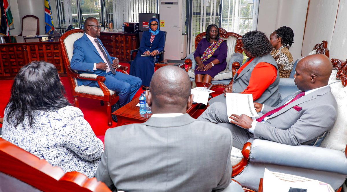 Today, I had the pleasure of meeting with Migori Governor, H.E. Hon. Dr. Ochilo G.M. Ayacko, EGH, and his team  in my office to discuss the upcoming Migori County Cultural Extravaganza and Piny Luo Festival 2025, set to take place in December 2025.

This festival is not just a