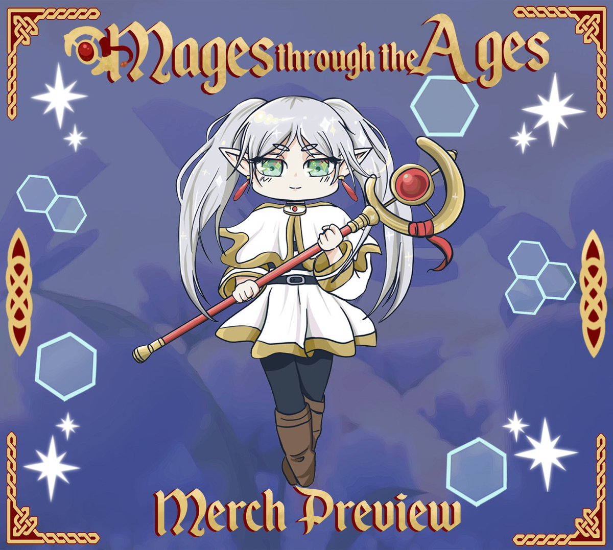 ✨Merch Preview!✨

Our next merch items is this adorable paper doll designed by Mustard Doodles! Print, cut out and assemble one for yourself by preordering now!

🎉Get this merch item and much more by preordering now! Find the 🔗 in our bio!