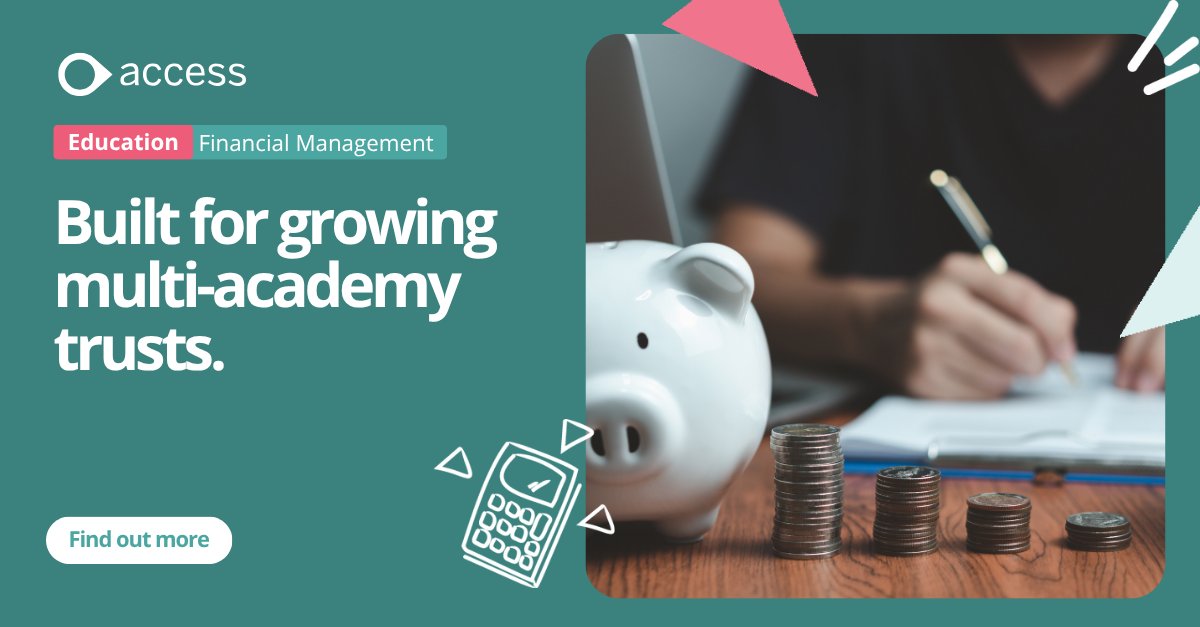 As your trust expands, your financial software should grow with you.

Whether you manage 2 schools or 20+, we’re here to simplify the complex.

🔗 Learn more: bit.ly/4dwXzPO

#MATFinance #EdTech #MultiAcademyTrust #SchoolLeadership #EducationFinance