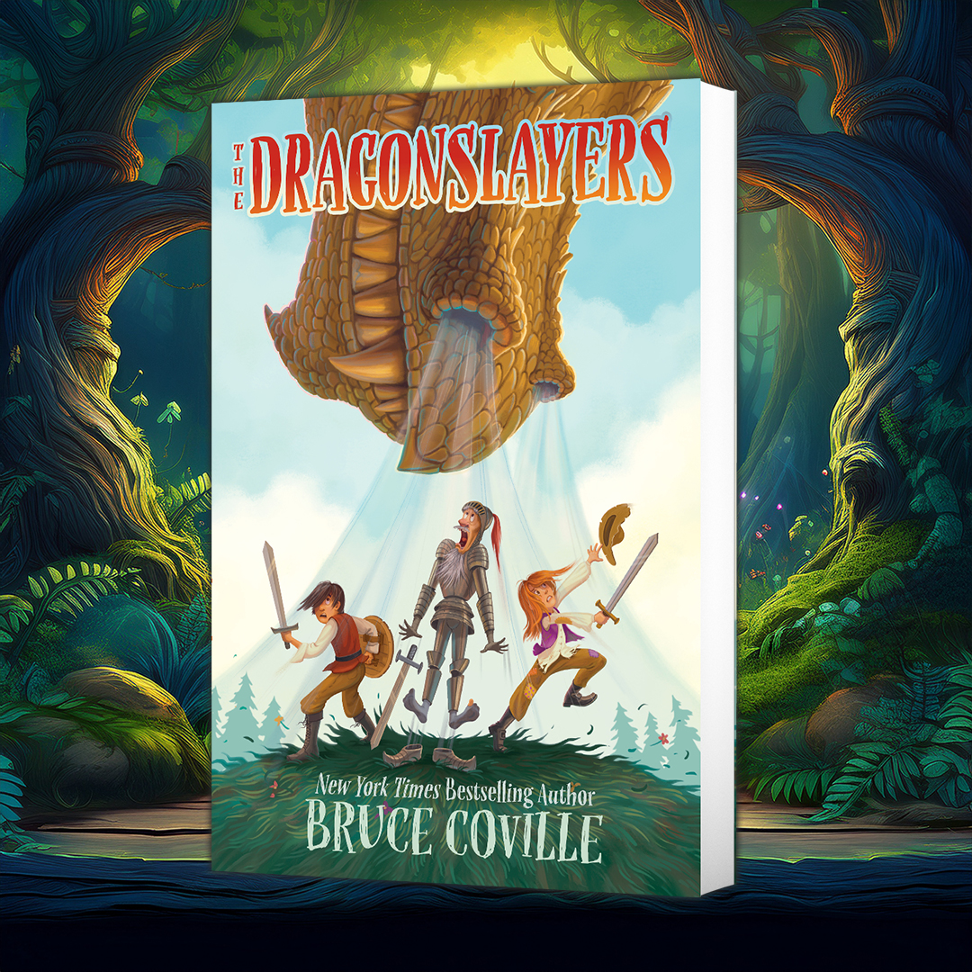 A brave squire, an earnest page, and a strong-willed princess set out on their own missions to slay the dragon—putting a fresh twist on classic tropes—in this repackaged edition of the illustrated middle grade fantasy The Dragonslayers. Out today ✨