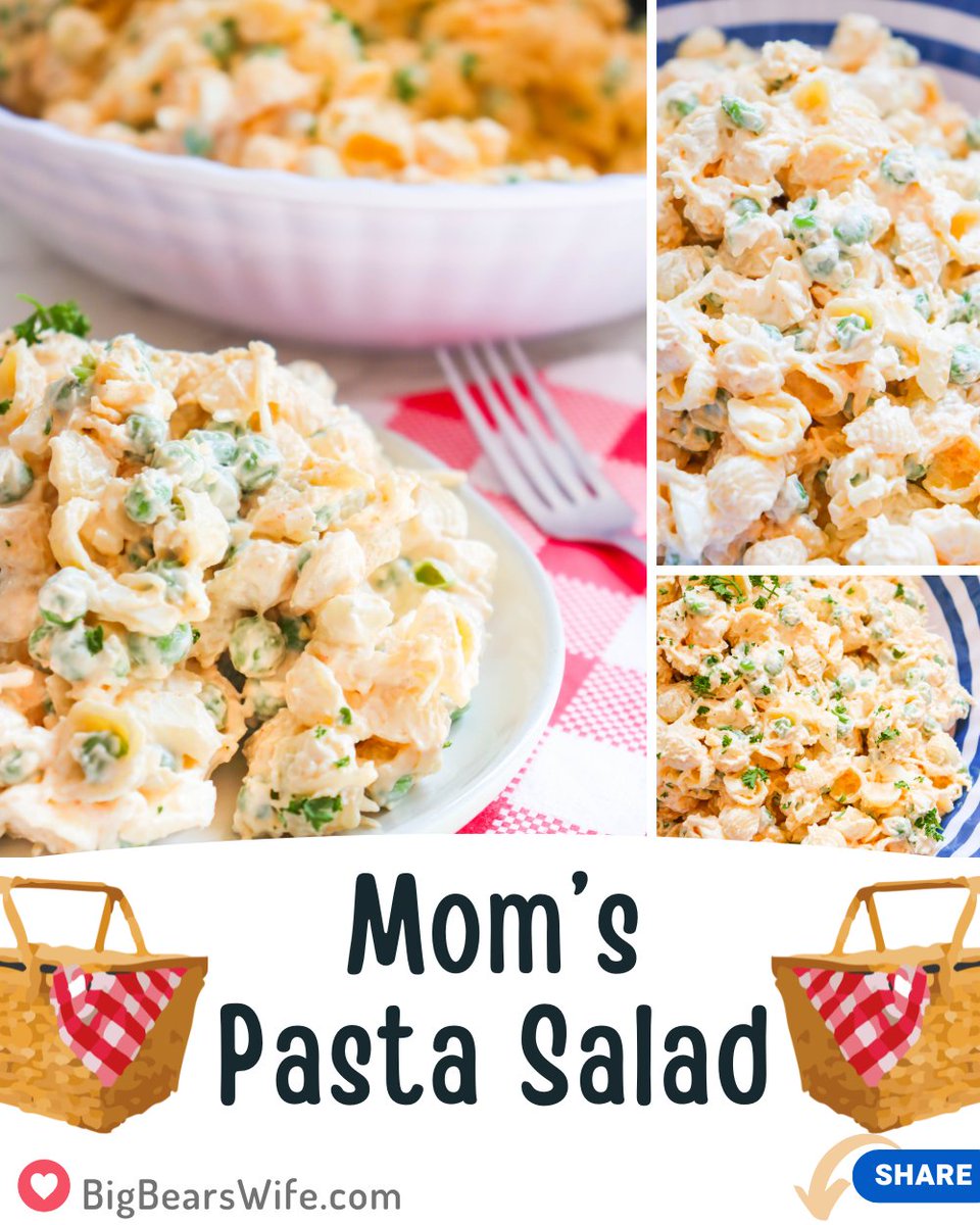 Big Bear's Wife - Angie (@bigbearswife) on Twitter photo This is a classic and simple pasta salad that everyone loves. Mom's Pasta Salad is Best after about 4 hours in the fridge but even better the next day. bigbearswife.com/pasta-salad/ via <a href="/bigbearswife/">Big Bear's Wife - Angie</a> This is a classic and simple pasta salad that everyone loves. Mom's Pasta Salad is Best after about 4 hours in the fridge but even better the next day. bigbearswife.com/pasta-salad/ via <a href="/bigbearswife/">Big Bear's Wife - Angie</a>