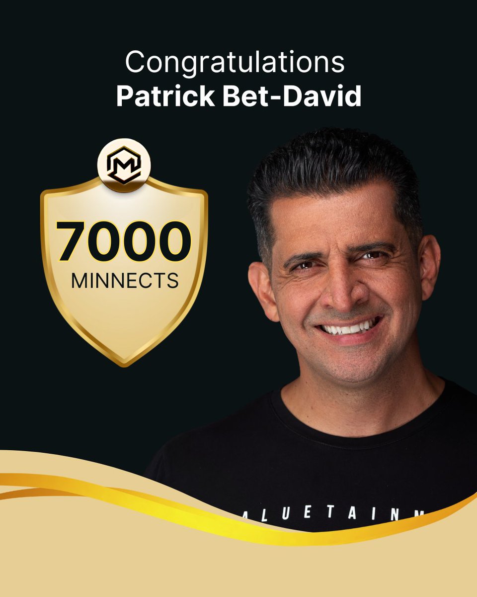 Minnect (@theminnectapp) on Twitter photo History is being made on Minnect! 🚨
Congratulations to <a href="/patrickbetdavid/">Patrick Bet-David</a> for setting a new gold standard by being the 1st Expert to reach 7,000+ Minnects!🔥
From entrepreneurship to strategy, mindset, and leadership, family and scaling businesses, Patrick has poured wisdom, History is being made on Minnect! 🚨
Congratulations to <a href="/patrickbetdavid/">Patrick Bet-David</a> for setting a new gold standard by being the 1st Expert to reach 7,000+ Minnects!🔥
From entrepreneurship to strategy, mindset, and leadership, family and scaling businesses, Patrick has poured wisdom,