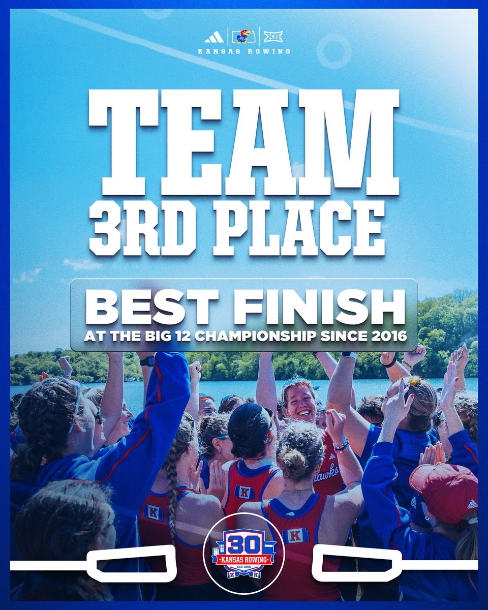 KU_Rowing's tweet image. Finished the season strong 💪

#RockChalk