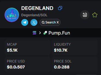 TCryptor28638's tweet photo. Done:   12.5X
$Degenland #Degenland
Call:  5.1K -  64K
CA -   33efXNs3GybkQtoFD8mP1QsJGaLrc42KYCfand8Npump
TG: https://t.co/leDeMa9pXP https://t.co/MLMDpAFIdc