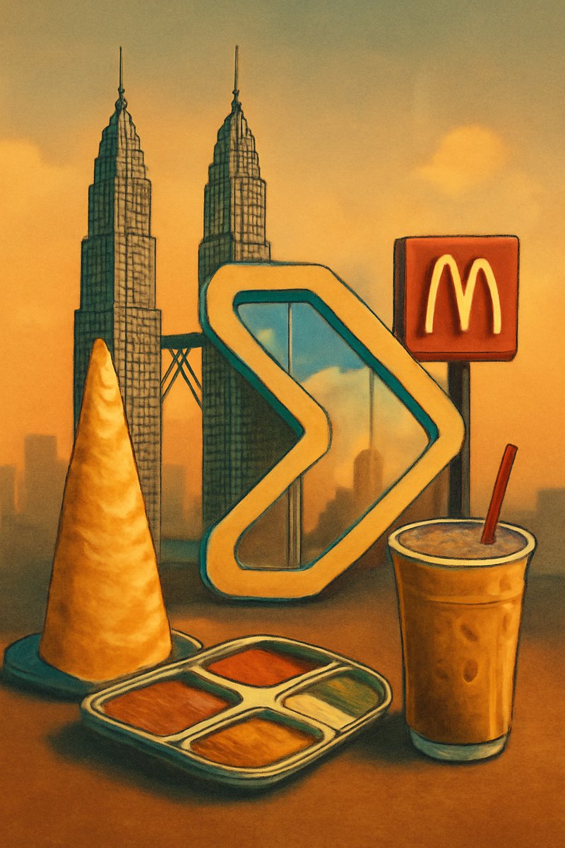 MaanXiu's tweet photo. 麦当劳、Teh Tarik、Roti Tisu —— 是我们每天的马来西亚吉隆玻的风景。 现在,它们和 Bitget Wallet Arrow 一起,成了我理解 Web3 的方式。 就像一杯拉茶,慢慢拉,才会香。 我的 Web3 之旅,也是这样开始的。 #BitgetWalletArrow #Crypto4Everyone @BitgetWallet @BitgetWalletCN https://t.co/0vFe58XHW9