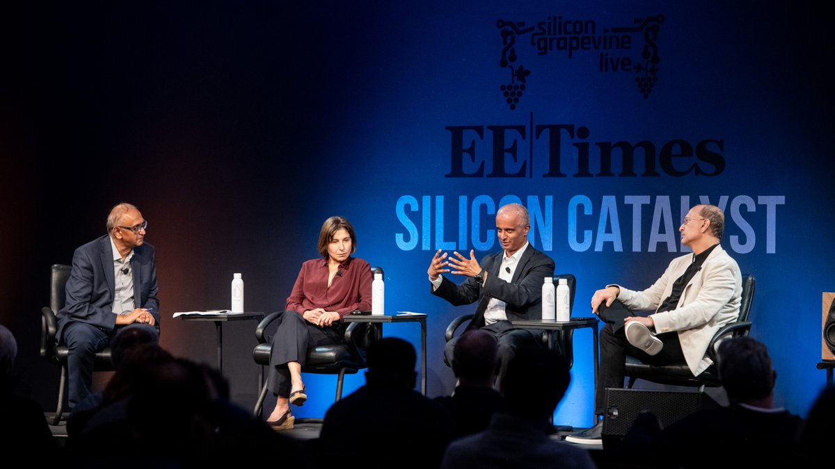Synopsys (@synopsys) on Twitter photo Our very own Ravi Subramanian joined <a href="/eetimes/">EE Times | Electronic Engineering Times</a>' Silicon Grapevine Live Panel, sharing insights on #AI-driven #PervasiveIntelligence.
Thanks to Silicon Catalyst for hosting and to all the startups, sponsors & partners showcasing the future of chips. Our very own Ravi Subramanian joined <a href="/eetimes/">EE Times | Electronic Engineering Times</a>' Silicon Grapevine Live Panel, sharing insights on #AI-driven #PervasiveIntelligence.
Thanks to Silicon Catalyst for hosting and to all the startups, sponsors & partners showcasing the future of chips.