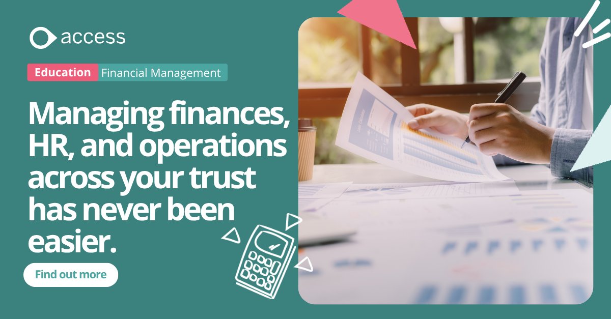 With Access Education’s software bundles, managing finances, HR, and operations across your trust has never been easier.

Discover the bundle that’s right for your trust: bit.ly/4dwXzPO

#MATSoftware #EdTech #AccessEducation #SBMs #SchoolFinance #AcademyTrusts