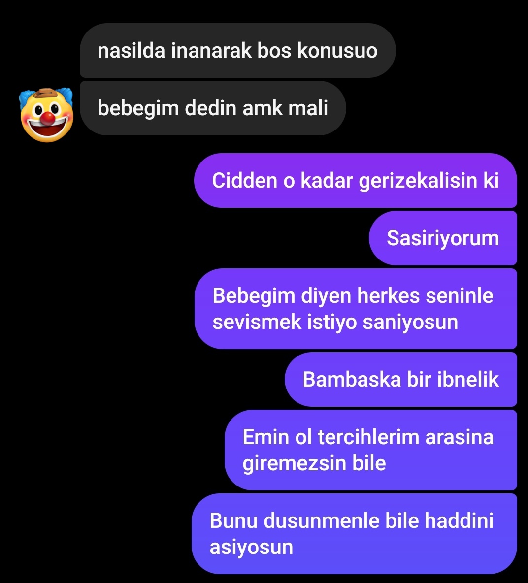 o kadar midemi bulandiriyor ki anlatamam