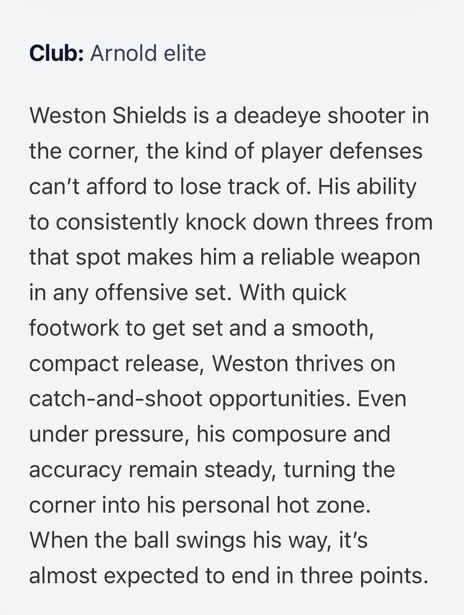 Thank you <a href="/AdrianMaloneyJr/">𝐀𝐝𝐫𝐢𝐚𝐧 𝐌𝐚𝐥𝐨𝐧𝐞𝐲 𝐉𝐫</a> for the write up 📝
<a href="/EliteArnold/">Arnold Elite Est.2017 & Lady Arnold Elite Est.2018</a> <a href="/CoachJArn0ld/">Jahrrend Arnold</a> <a href="/KevinWill2124/">Kevin Williams</a> <a href="/PrepHoopsTX/">Prep Hoops Texas</a> <a href="/PHCircuit/">Prep Hoops Circuit 🏀</a>