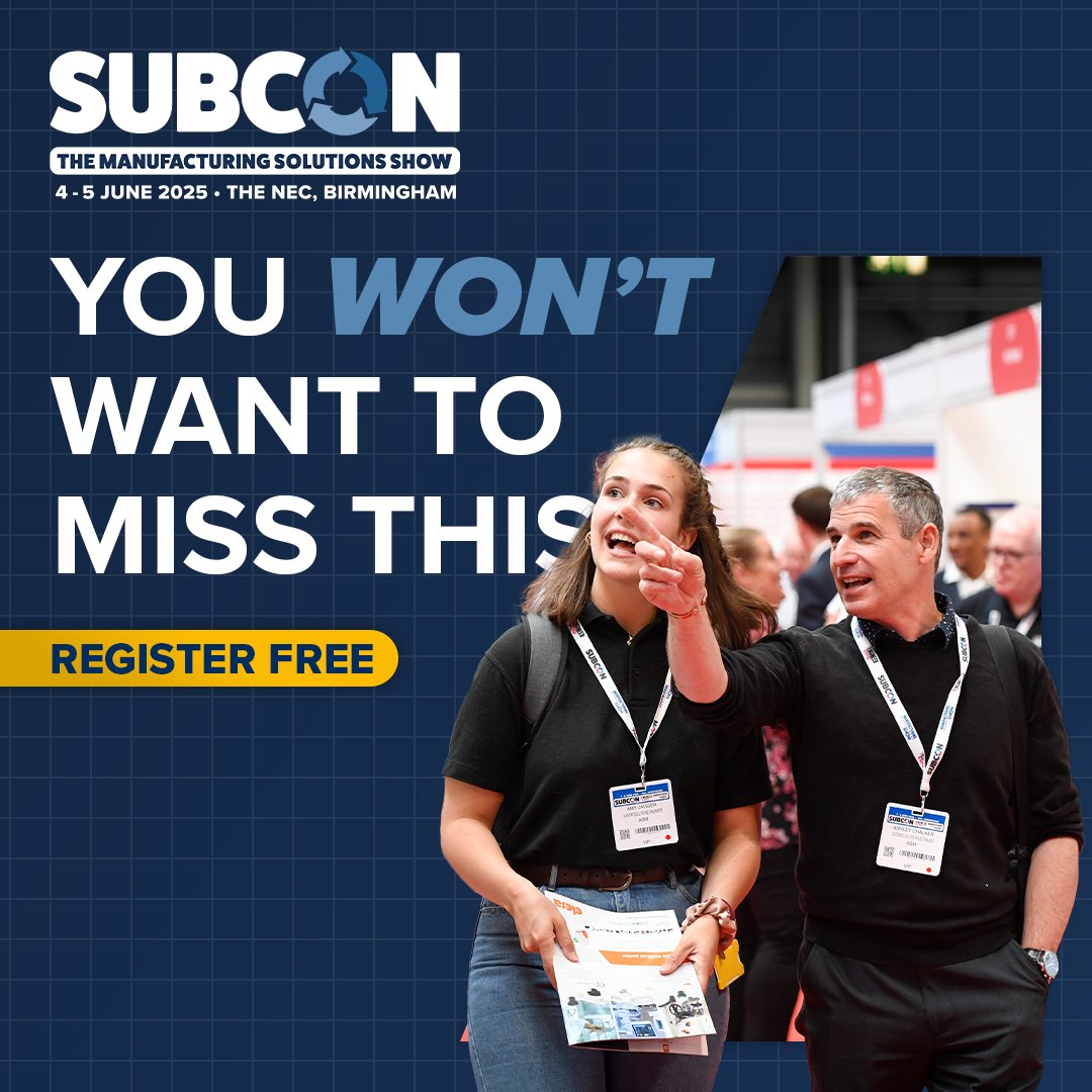 SubconShow's tweet image. One free ticket, two days, five events! #Subcon2025 gives you free access to co-located events happening on 4-5 June at NEC, Birmingham. Gear up, team up, and don’t miss this incredible opportunity. No need to re-register 🎫 ow.ly/lgLR50VSGU0