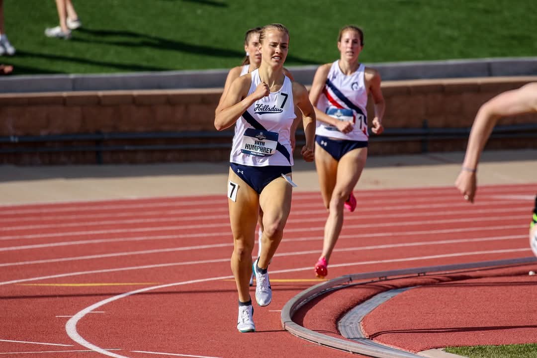 Congrats to Howell alum Evyn Humphrey! She qualified for the DII National track meet and finished #10 in the nation in the 1500m securing All-American honors. Another Howell alum doing big things!