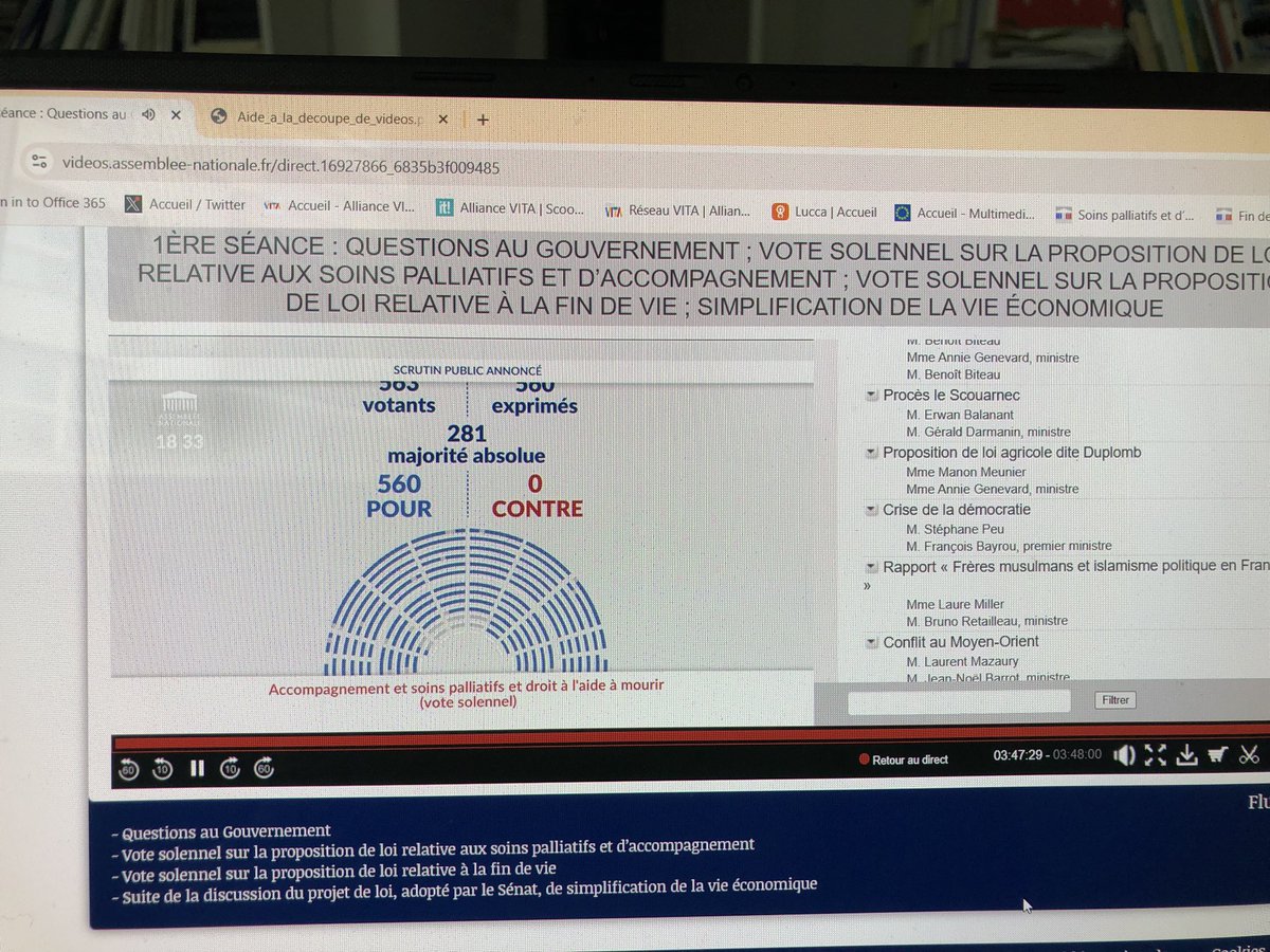 #DirectAN Unanimité pour la loi #SoinsPalliatifs