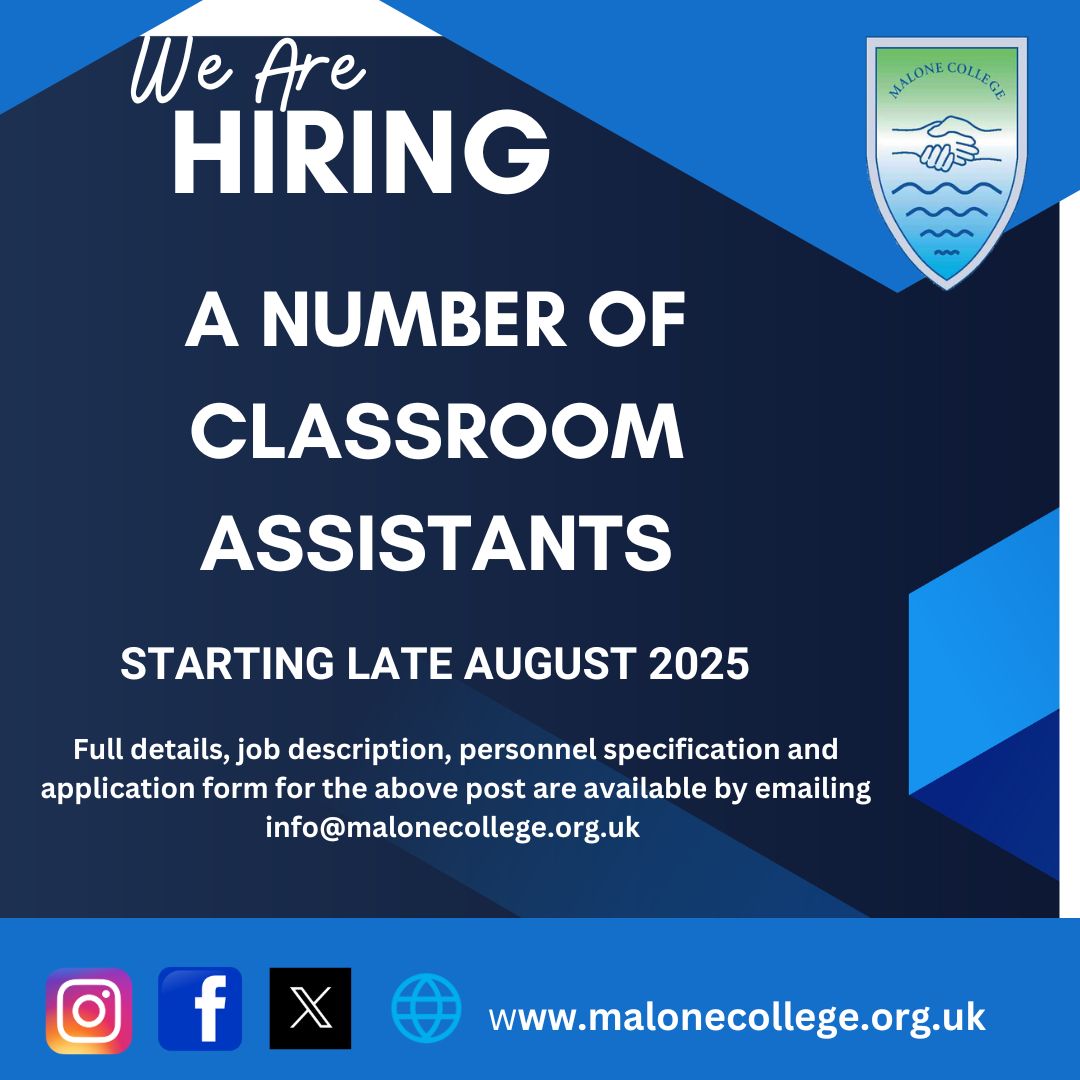 Join our team! We're hiring Classroom Assistants to help support students and teachers in a dynamic, inclusive learning environment. If you're passionate about education and eager to make a difference, apply now!