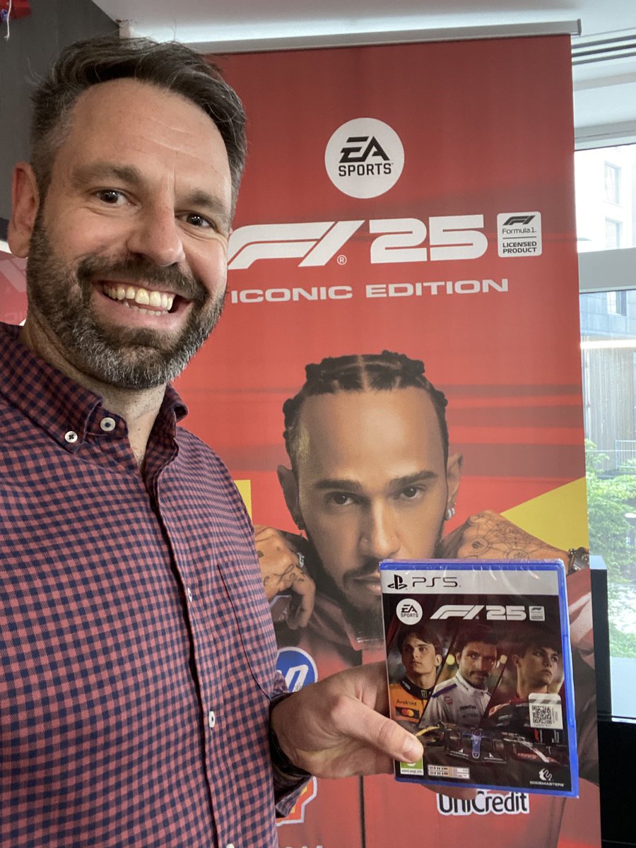 NicMadden3's tweet photo. 1st EA/Codemasters Launch 🚀 🏎️ 🎮
10th Game Released! 🥇 
F125 ❤️ https://t.co/8b9I8ebD5r