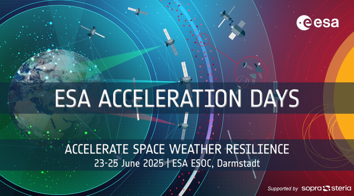💡Student or young professional? 
Join the Acceleration Days hackathon!

📢ESA Academy will also sponsor a selected group of students to attend the event!

commercialisation.esa.int/event/accelera…