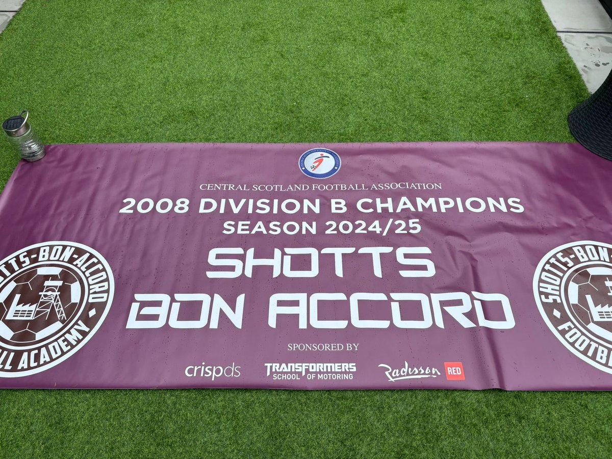 Shotts Bon Accord FA 2008 Maroon tweet media