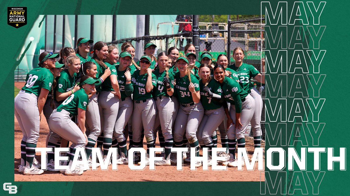 Green Bay Phoenix (@gbphoenix) on Twitter photo Back-to-back π£οΈ
May was another good month for <a href="/GBPhoenixSB/">Green Bay Softball</a>! They're your Wisconsin National Guard Team of the Month!
#RiseWithUs Back-to-back π£οΈ
May was another good month for <a href="/GBPhoenixSB/">Green Bay Softball</a>! They're your Wisconsin National Guard Team of the Month!
#RiseWithUs