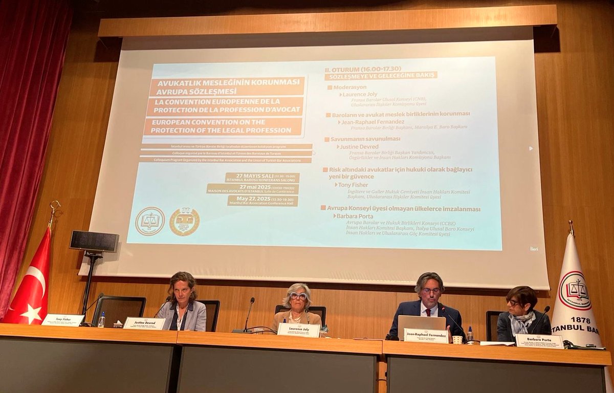 [INTERNATIONAL 🌎] 𝙇𝙤𝙧𝙨𝙦𝙪𝙚 𝙡𝙖 𝙙é𝙛𝙚𝙣𝙨𝙚 𝙙𝙚𝙨 𝙙𝙧𝙤𝙞𝙩𝙨 𝙙𝙚𝙫𝙞𝙚𝙣𝙩 𝙪𝙣 𝙢𝙤𝙩𝙞𝙛 𝙙𝙚 𝙥𝙤𝙪𝙧𝙨𝙪𝙞𝙩𝙚, 𝙡𝙖 𝙨𝙤𝙡𝙞𝙙𝙖𝙧𝙞𝙩é 𝙙𝙚 𝙡𝙖 𝙥𝙧𝙤𝙛𝙚𝙨𝙨𝙞𝙤𝙣 𝙚𝙨𝙩 𝙪𝙣 𝙙𝙚𝙫𝙤𝙞𝙧 !

Le CNB, représenté par <a href="/laurencejoly74/">Laurence Joly</a>, est intervenu au colloque