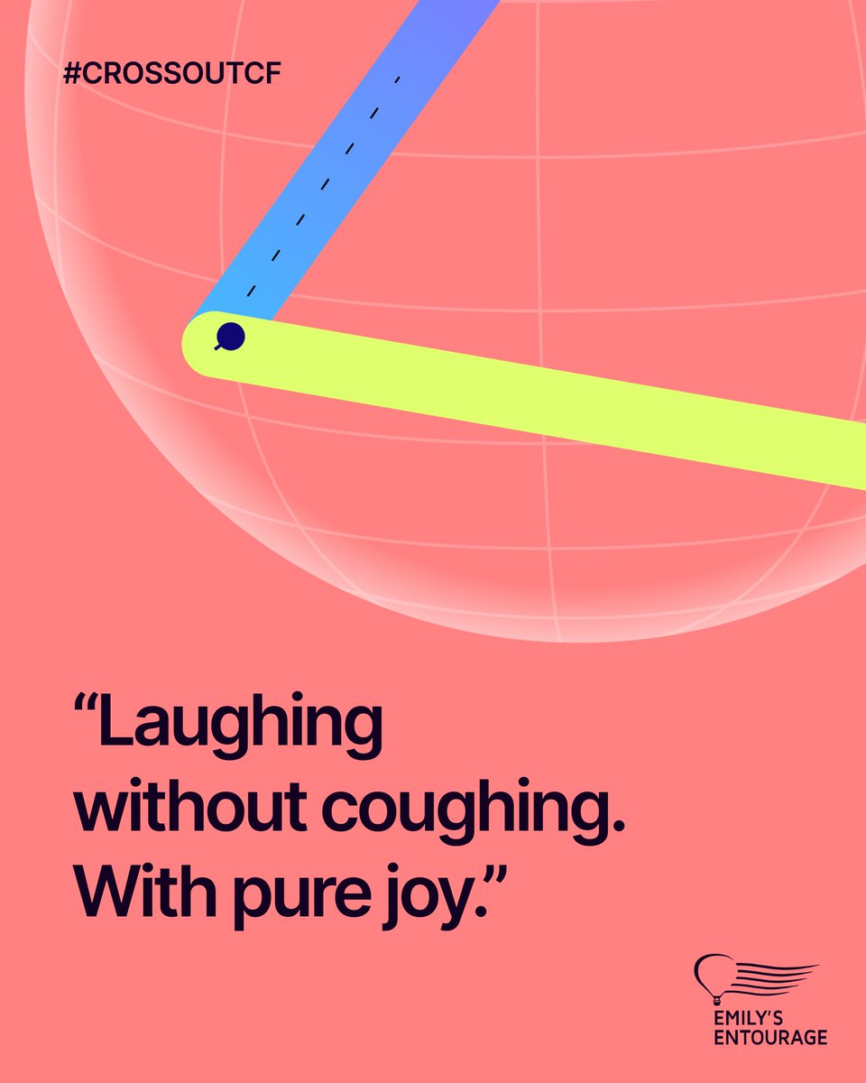 This is what we do it for: joy, freedom, breath. 💜

At Emily’s Entourage, we’re drawing new #LinesOfProgress by funding bold research to #CrossOutCF and bringing lifesaving breakthroughs to every person with #cysticfibrosis. 

🔗 Learn more: bit.ly/Final10CFSurvey

#CureCF #CF