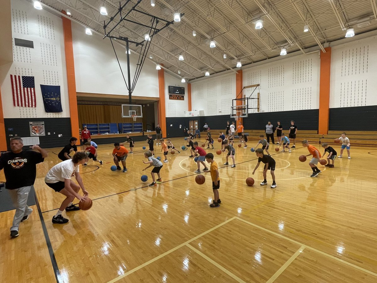 Camp season got underway today! One of the best times of the year, go Tigers!